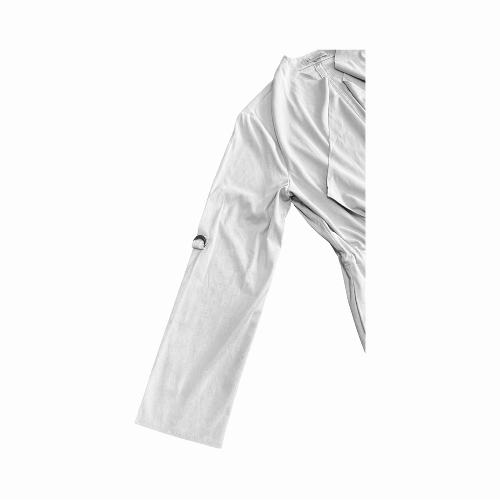 Philosophy Cream Textured Jacket - Picture 4 of 13